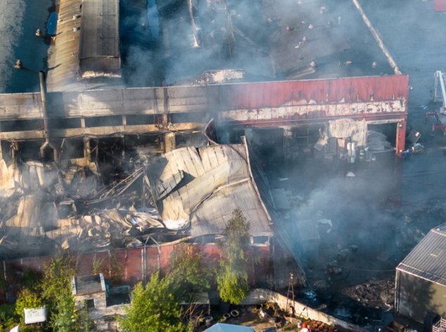 Gautas pranešimas apie gaisrą Kauno atliekų tvarkymo įmonėje UAB „Žalvaris“