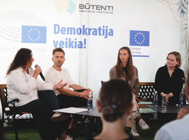 Festivalyje BŪTENT - diskusija, ar patiriame žalumo infliaciją